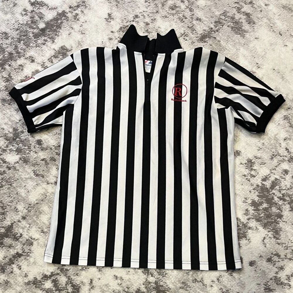 RARE Vintage Men's Radio Shack 2006 NBA All Star Houston Referee Jersey Sz L